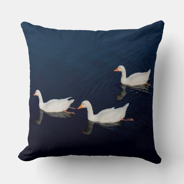 Cojín Decorativo Tres Geese Emden (Anverso)