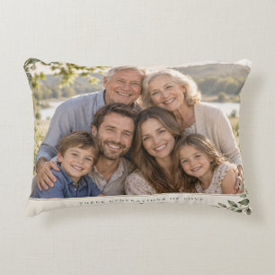 Cojín Decorativo Tres Generaciones de Amor Familiar