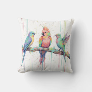 Cojín Decorativo Tres pájaros