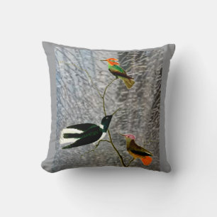 Cojín Decorativo Tres pájaros