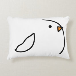 Cojín Decorativo Tres pájaros en el alambre