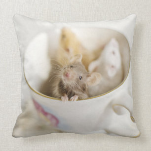 Cojín Decorativo Tres pequeños ratones
