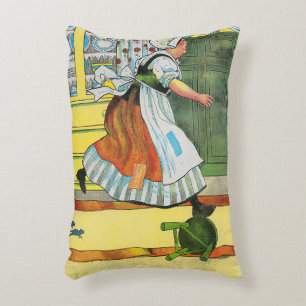 Cojín Decorativo Tres ratones ciegos madre madre de oca rima de uva