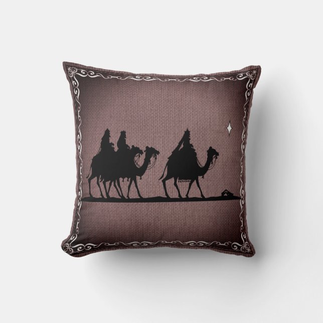 Cojín Decorativo Tres sabios (Anverso)