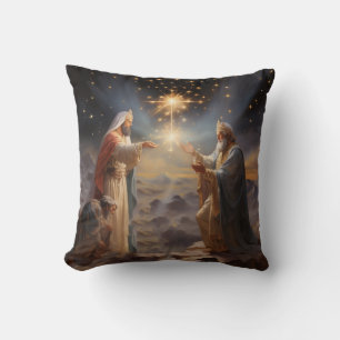Cojín Decorativo Tres sabios y estrella