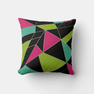 Cojín Decorativo Triángulos de modo de geometría geométrica abstrac