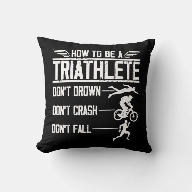 Cojín Decorativo Triatlón Bañero Triatlón (Anverso)