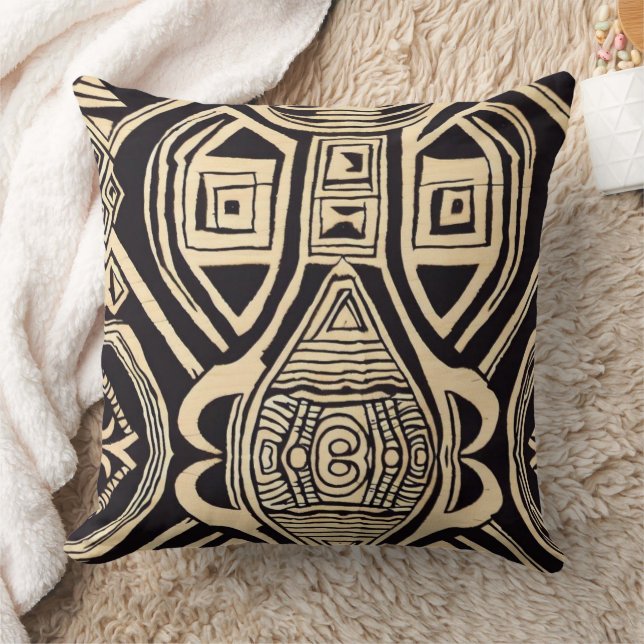 COJÍN DECORATIVO TRIBAL AFRICANO (Manta)