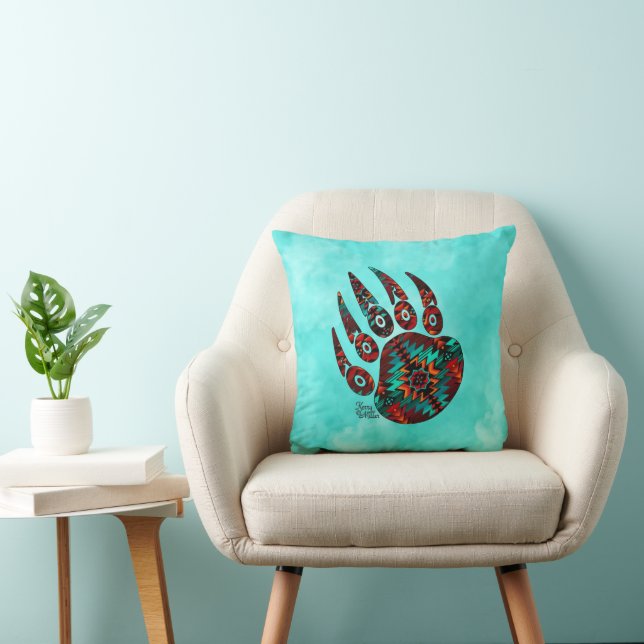 Cojín decorativo Tribal Bear Paw (Silla)
