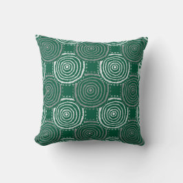 Cojín Decorativo Tribal Circle Pattern Throw Pillow