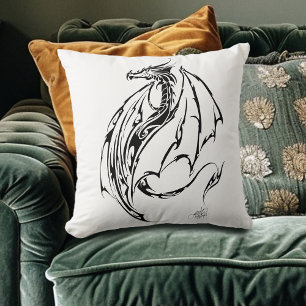 Cojín Decorativo Tribal Dragon
