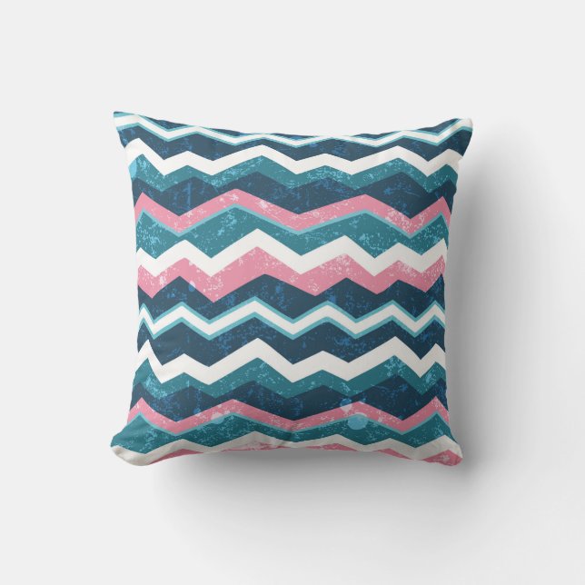 Cojín Decorativo Tribal ethnic hand drawn seamless pattern (Anverso)
