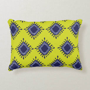 Cojín Decorativo Tribal Ikat: Diseño Moderno.