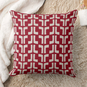Cojín Decorativo Tribal Rojo Candy