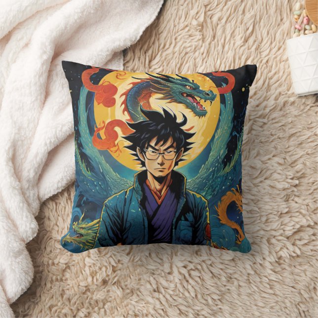 Cojín Decorativo Tributo a Akira Toriyama (Manta)