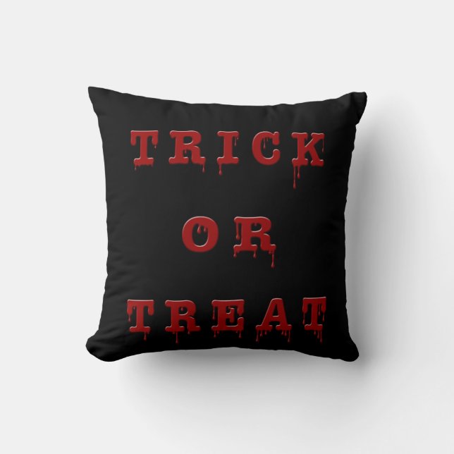 Cojín Decorativo Trick o Trek Bloody Version (Anverso)