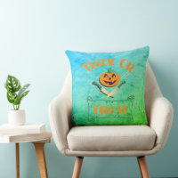 Trick or treat calavera Halloween cara de calabaza