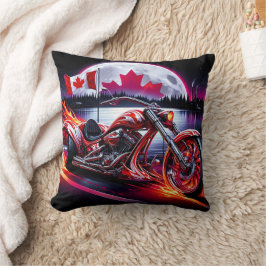 Cojín Decorativo Trigo audaz por el lado del agua del crepúsculo