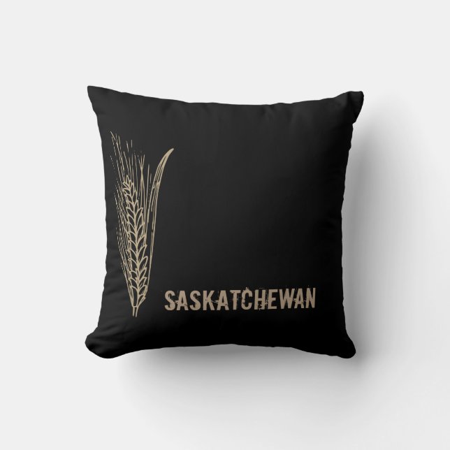 Cojín Decorativo Trigo de Saskatchewan (Anverso)