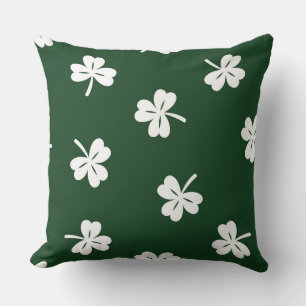 Cojín Decorativo Trinco verde/blanco sacudida de Patrick