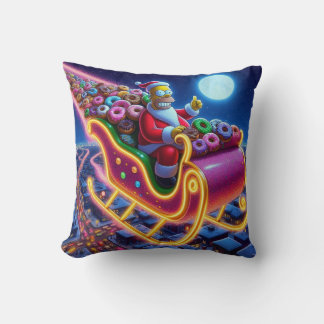 COJÍN DECORATIVO TRINEO DE DONAS DE HOMERO