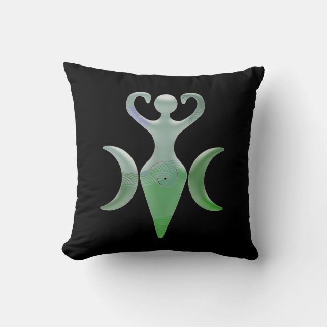 Cojín Decorativo Triple diosa (Anverso)
