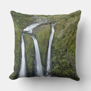 Cojín Decorativo Triple Falls, desfiladero del río Columbia