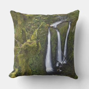 Cojín Decorativo Triple Falls, desfiladero del río Columbia