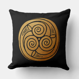 Cojín Decorativo Triple Knot Celtic Swirl Mandala