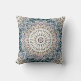 Cojín Decorativo Trippy divertido hippy Psicodélico Fractal Kaleido