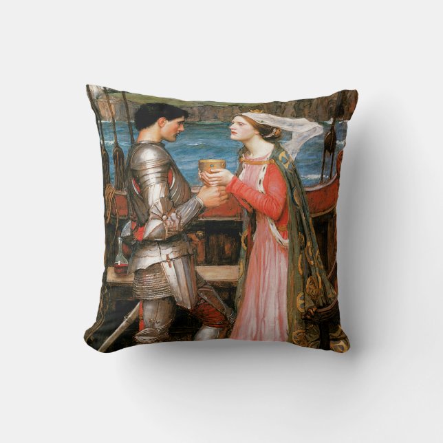 Cojín Decorativo Tristan y Isolde (Anverso)