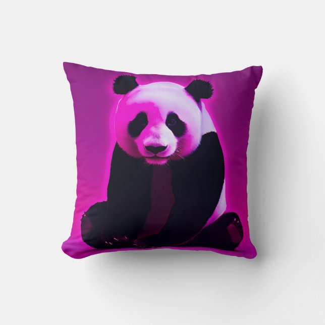 Cojín Decorativo Triste Panda Serenity Pillow 😢 (Anverso)