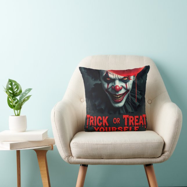 Cojín Decorativo Triste payaso o te tratas (Silla)