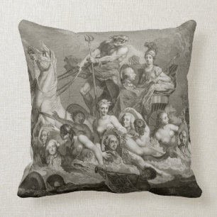 Cojín Decorativo Triumph de Britannia, c.1765 (grabado)