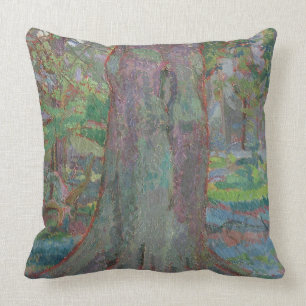 Cojín Decorativo Tronco de árbol, 1916 (aceite en lona)