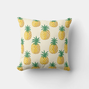 Cojín Decorativo Tropic Gold Piña Tonos Amarillos