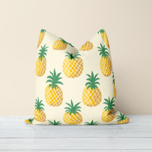 Cojín Decorativo Tropic Gold Piña Tonos Amarillos