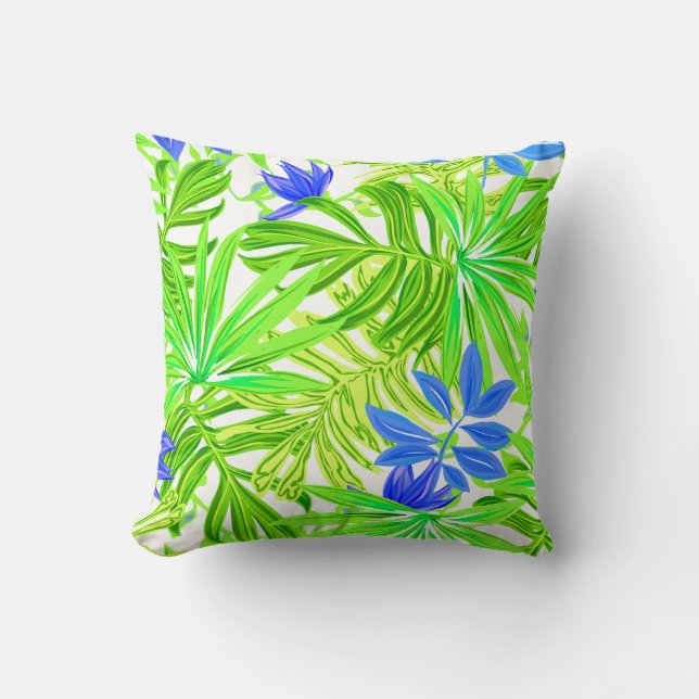 Cojín Decorativo Tropical (Anverso)
