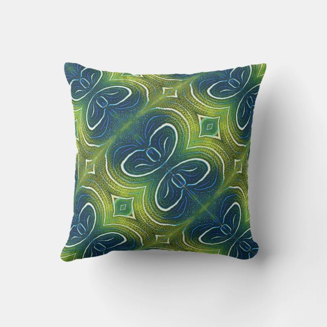 Cojín Decorativo tropical (Reverso)