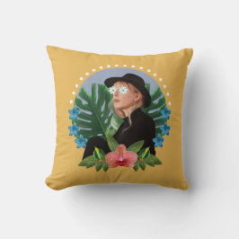 Cojín decorativo Tropical de Collage de Rubón