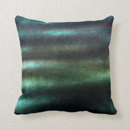 Cojín Decorativo Tropical Deep Wood Green Stripes Lines Velvet