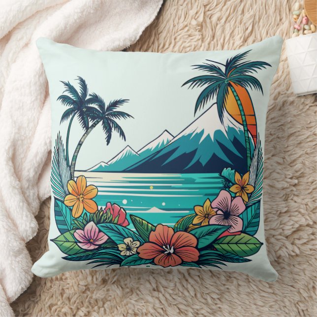 Cojín Decorativo Tropical Relax (Manta)
