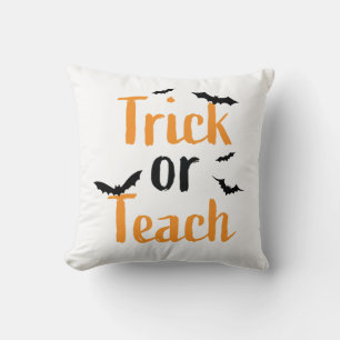 Cojín Decorativo Truco o enseña - diseño de Halloween