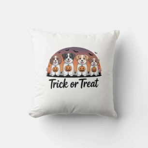 Cojín Decorativo Truco o trato Halloween