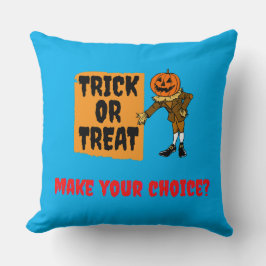 Cojín Decorativo Truco o trato. Haz tu elección?