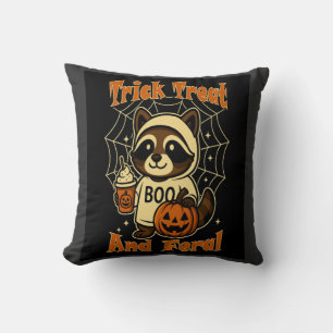 Cojín Decorativo Truco Trato y Halloween Lindo Feral