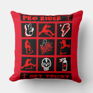Cojín Decorativo Trucos de Pro Scooter Free Rider
