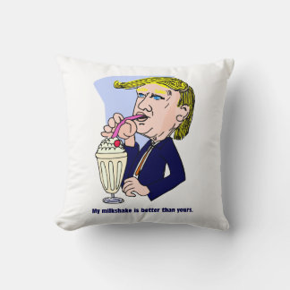 Cojín Decorativo Trump 2020 - Mi batido es mejor que el tuyo