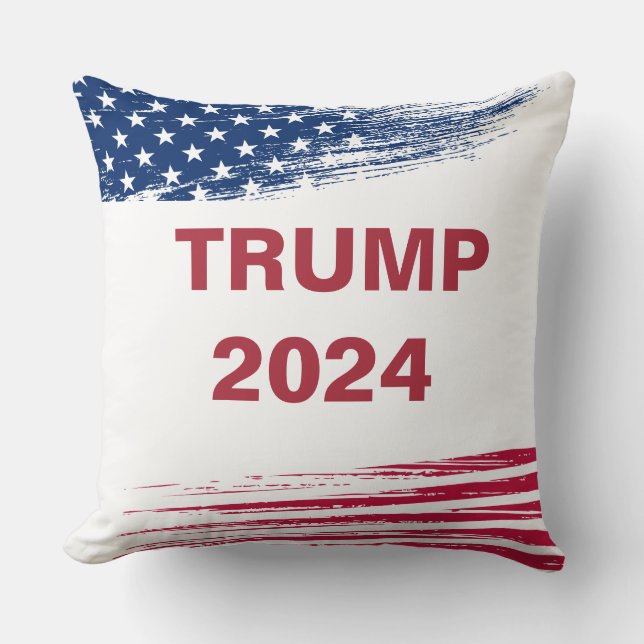 Cojín Decorativo Trump 2024 (Anverso)