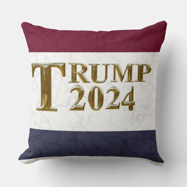 COJÍN DECORATIVO TRUMP 2024 (Anverso)
